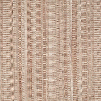D4145 Global,Stripe Chili Orange & Rust Charlotte Fabrics