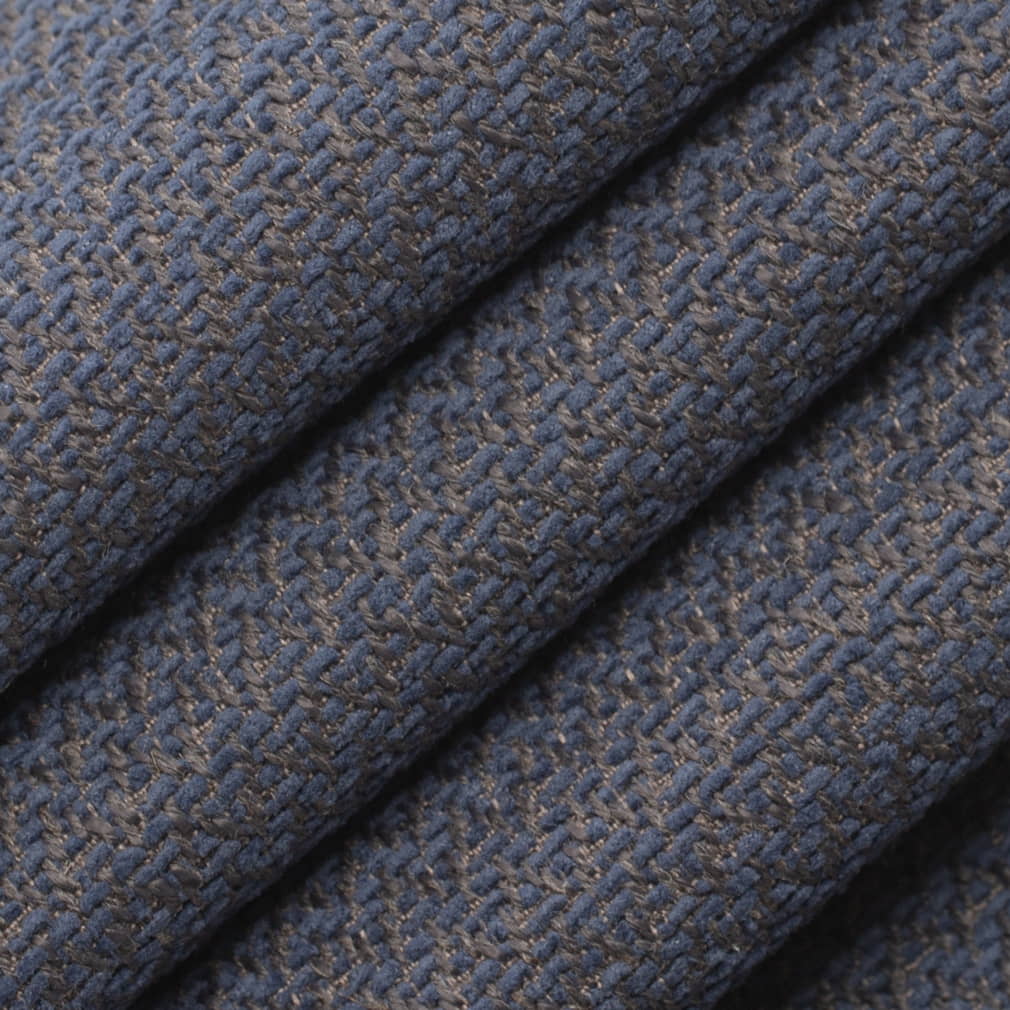 D4191 Herringbone & Chevron,Plain & Solid,Small Scale Harbor Blue Charlotte Fabrics
