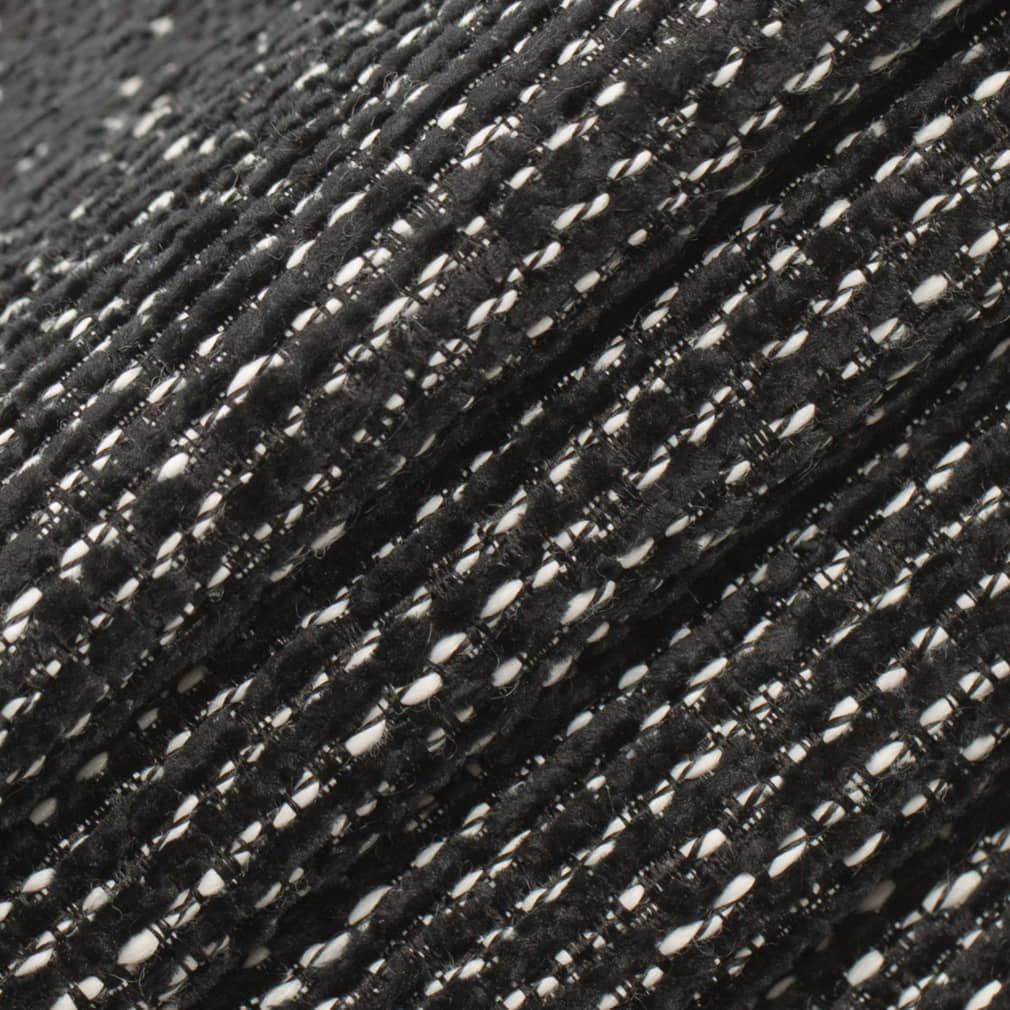 D4297 Plain & Solid Tuxedo Black Charlotte Fabrics