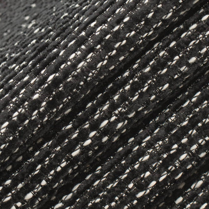 D4297 Plain & Solid Tuxedo Black Charlotte Fabrics