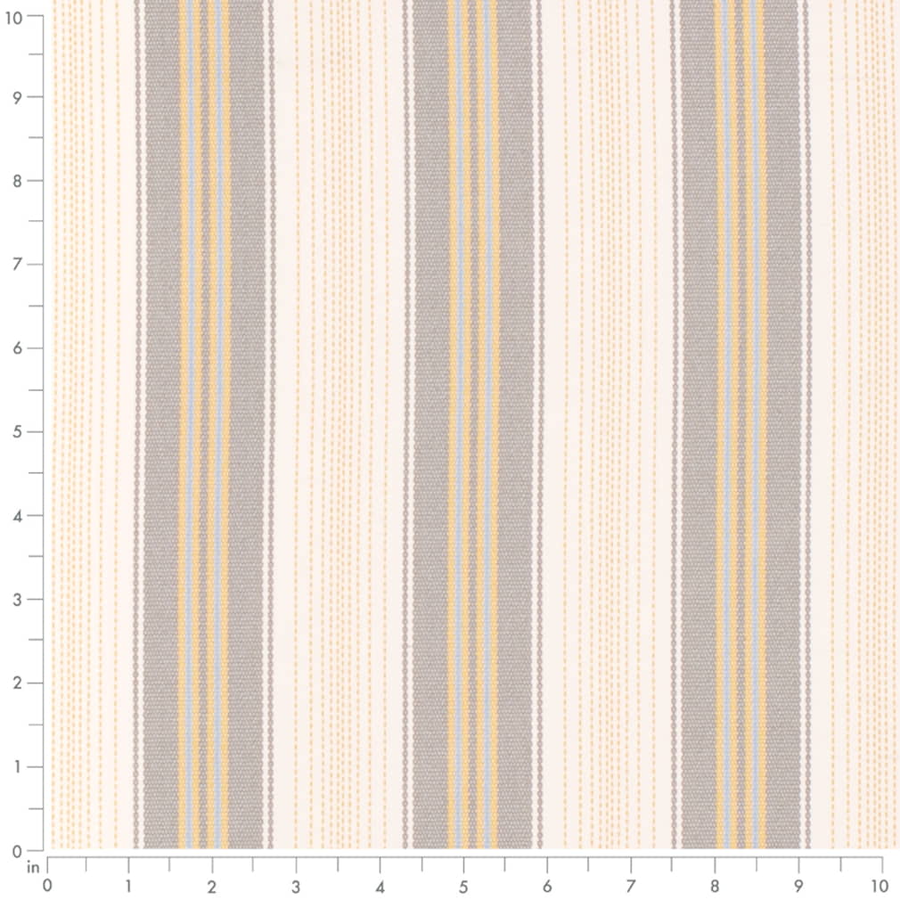 D4300 Stripe Lemon Gold & Yellow Charlotte Fabrics