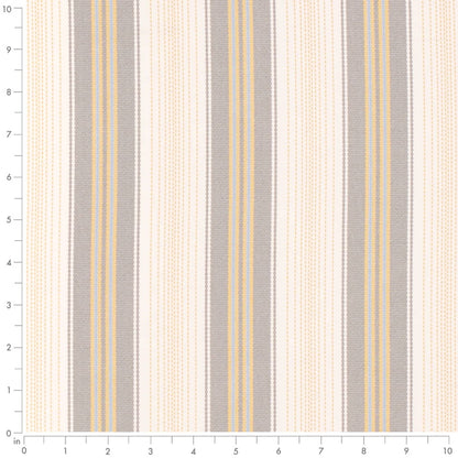 D4300 Stripe Lemon Gold & Yellow Charlotte Fabrics