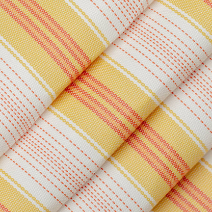D4301 Stripe Daffodil Gold & Yellow Charlotte Fabrics