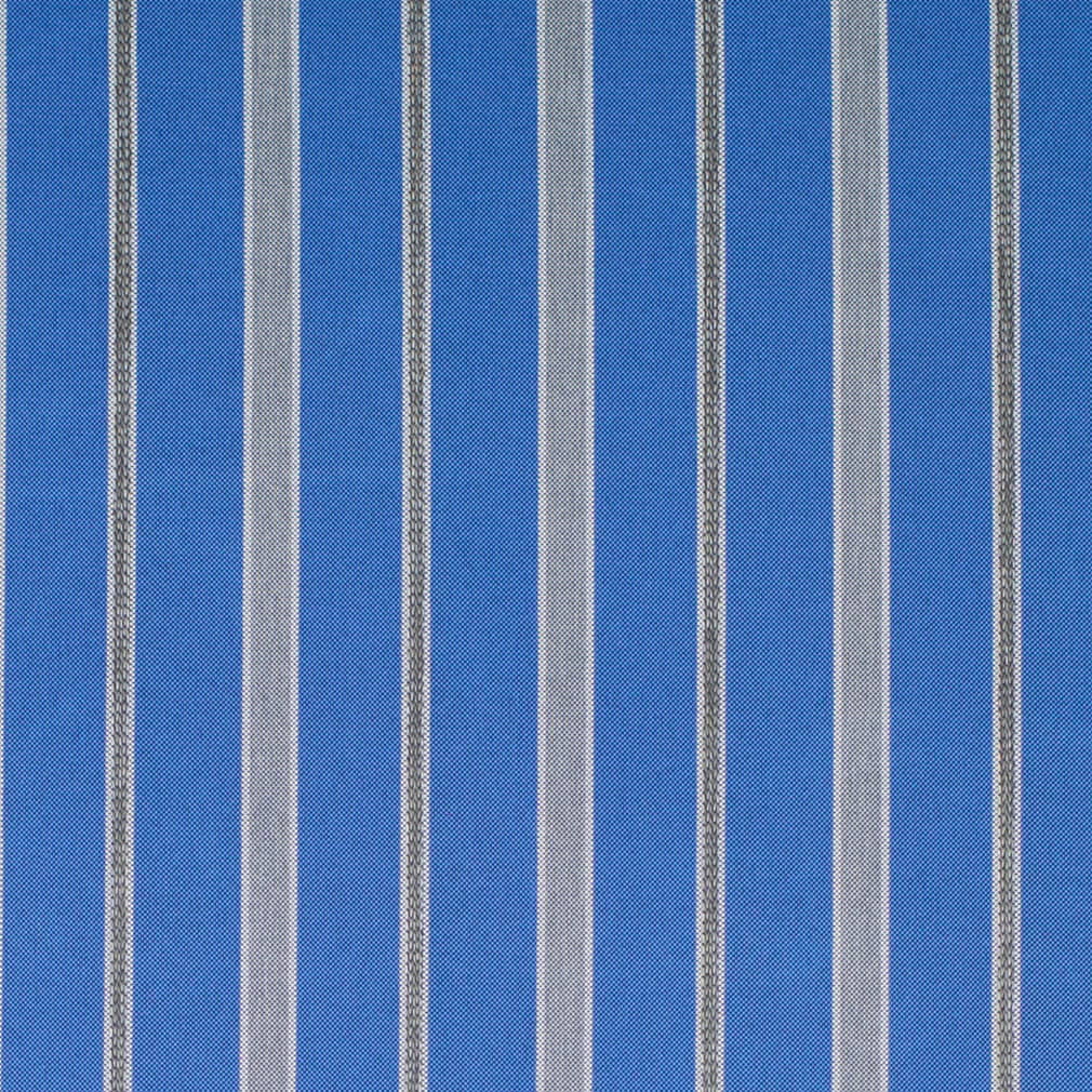 D4302 Stripe Cobalt Blue Charlotte Fabrics
