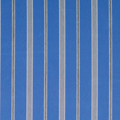 D4302 Stripe Cobalt Blue Charlotte Fabrics