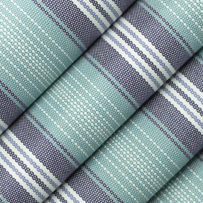 D4304 Stripe Aquamarine Aqua & Teal,Blue Charlotte Fabrics
