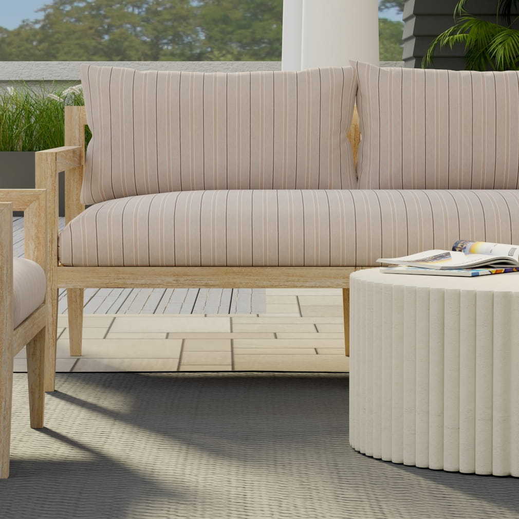 D4308 Stripe Pebble Grey & Silver Charlotte Fabrics