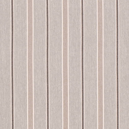 D4308 Stripe Pebble Grey & Silver Charlotte Fabrics