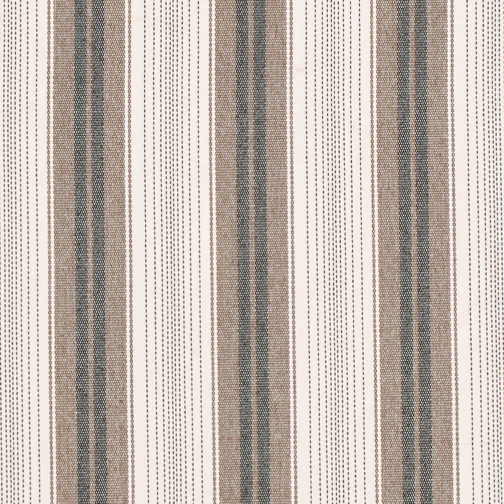 D4309 Stripe Brown Charlotte Fabrics Woven Patterns