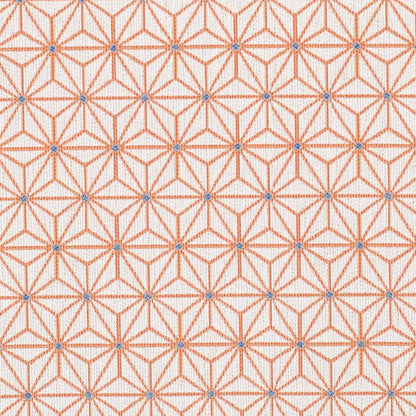 D4312 Abstract & Geometric Orange Orange & Rust Charlotte Fabrics