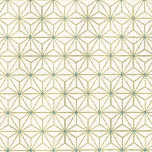D4315 Abstract & Geometric Green Charlotte Fabrics Woven Patterns