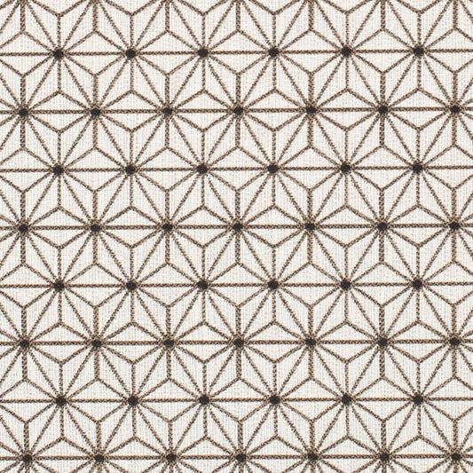 D4317 Abstract & Geometric Brown Charlotte Fabrics Woven Patterns