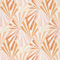 D4322 Abstract & Geometric Sunflower Coral & Peach,Orange & Rust Charlotte Fabrics