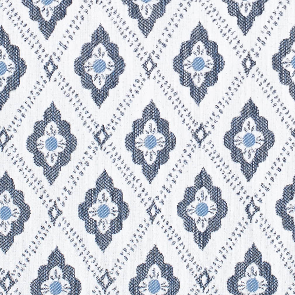 D4324 Abstract & Geometric,Diamonds Blue Charlotte Fabrics Woven Patterns