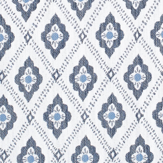D4324 Abstract & Geometric,Diamonds Blue Charlotte Fabrics Woven Patterns