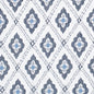 D4324 Abstract & Geometric,Diamonds Blue Charlotte Fabrics Woven Patterns