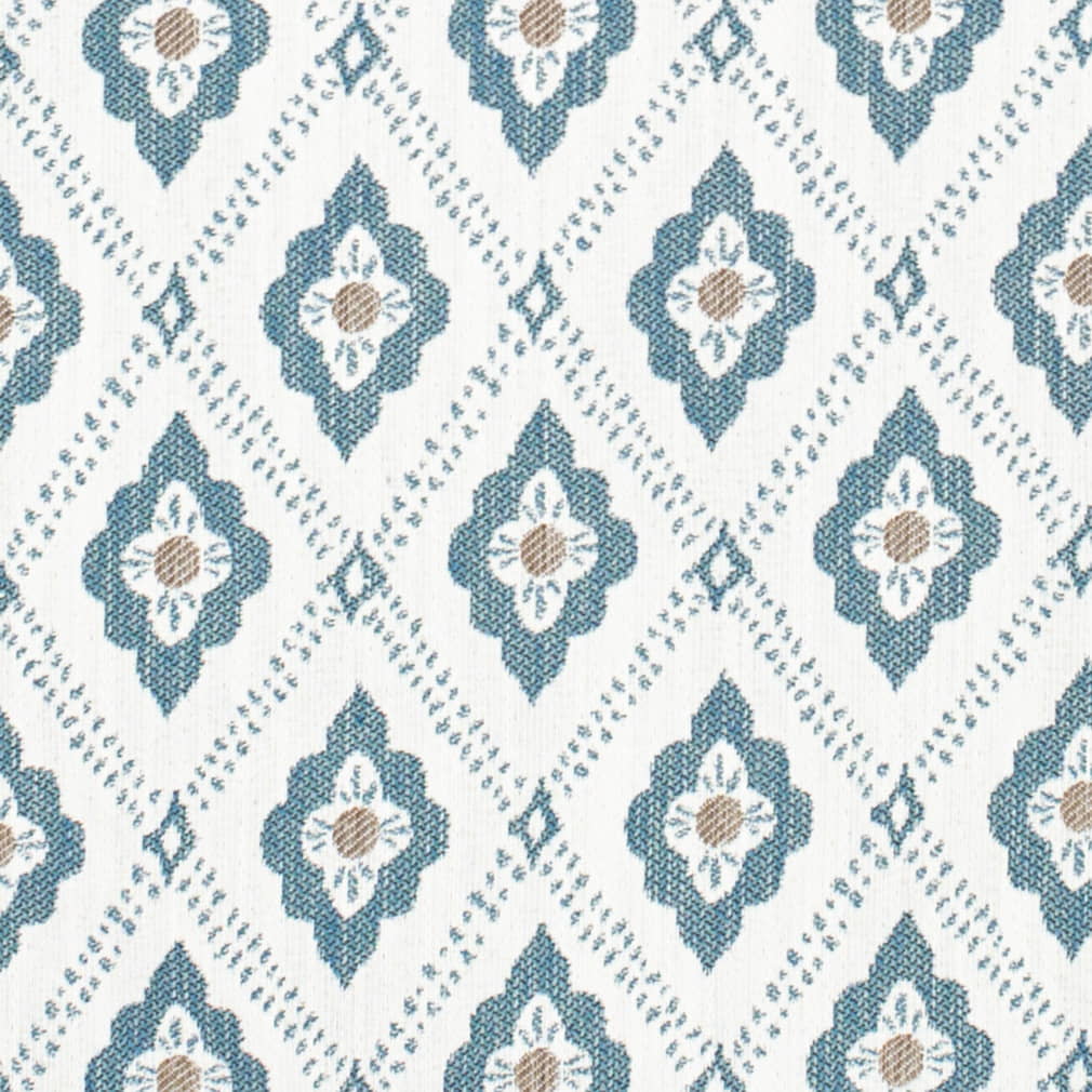 D4327 Abstract & Geometric,Diamonds Aqua & Teal Charlotte Fabrics Woven Patterns