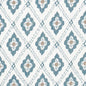 D4327 Abstract & Geometric,Diamonds Aegean Aqua & Teal Charlotte Fabrics