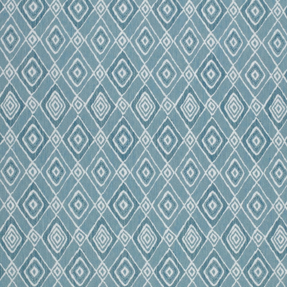 D4328 Abstract & Geometric,Diamonds Aqua & Teal Charlotte Fabrics Woven Patterns