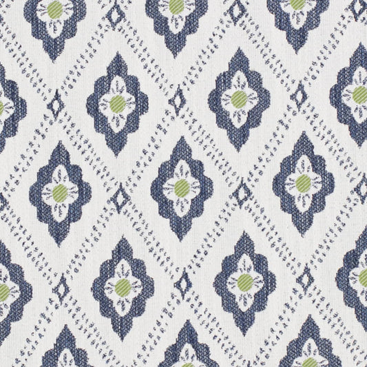 D4330 Abstract & Geometric,Diamonds Blue Charlotte Fabrics Woven Patterns