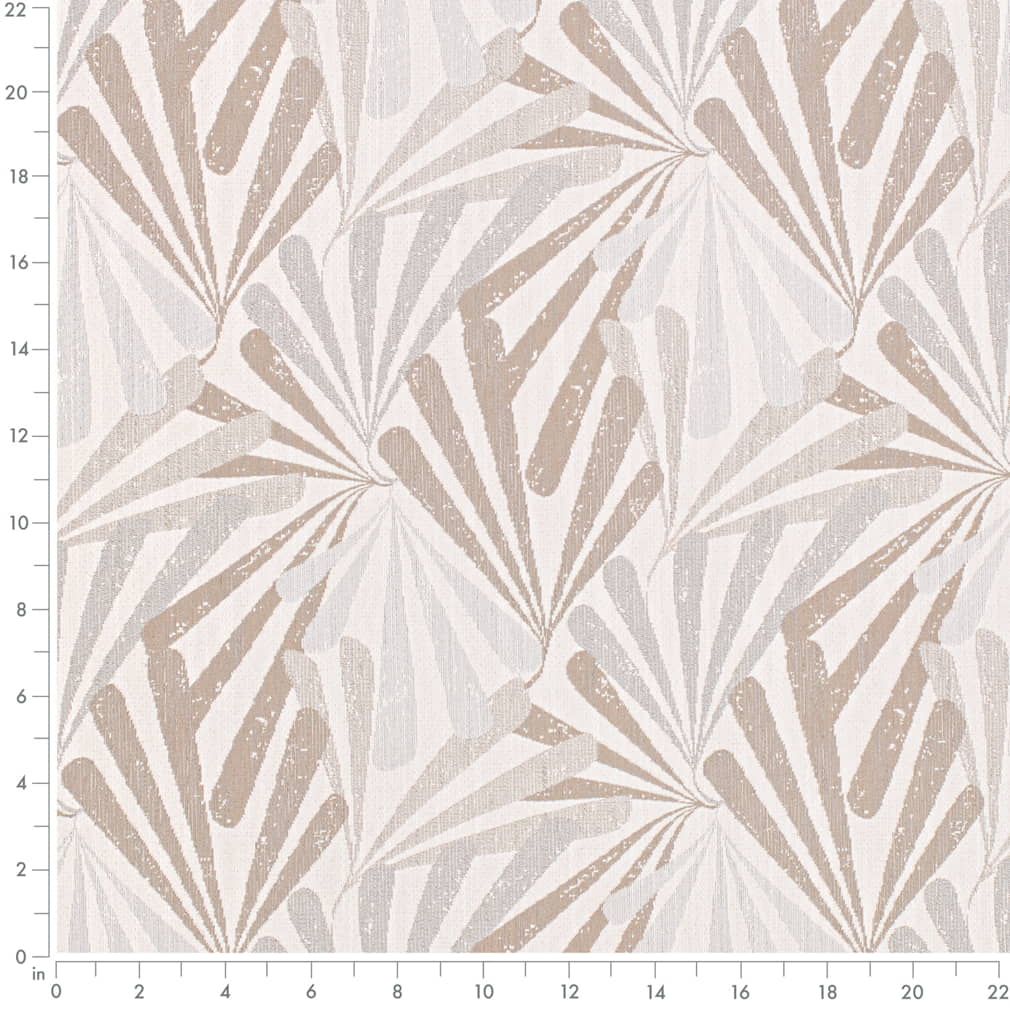 D4338 Abstract & Geometric Beige Beige & Taupe,Grey & Silver Charlotte Fabrics