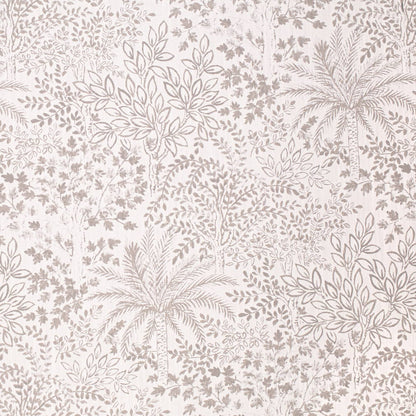 D4341 Leaves,Tropical & Botanical Dove Beige & Taupe Charlotte Fabrics