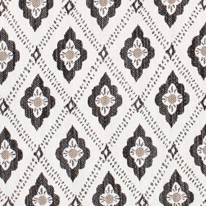 D4345 Abstract & Geometric,Diamonds Shadow Black Charlotte Fabrics