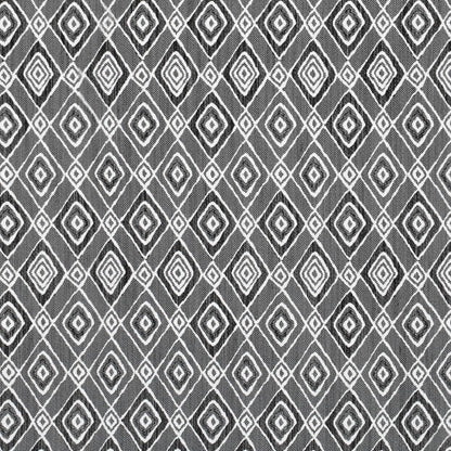 D4346 Abstract & Geometric,Diamonds Onyx Black Charlotte Fabrics