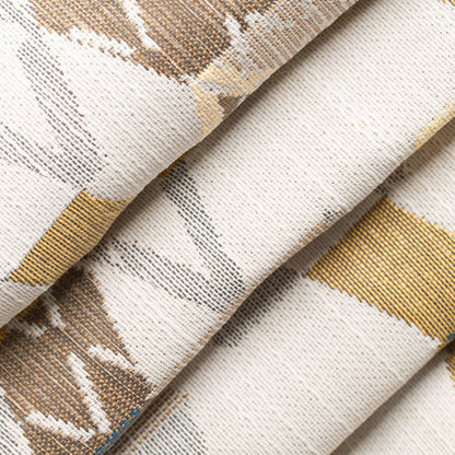 D4348 Abstract & Geometric Goldenrod Gold & Yellow Charlotte Fabrics