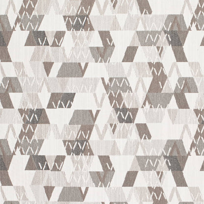 D4352 Abstract & Geometric Stone Beige & Taupe,Brown,Grey & Silver Charlotte Fabrics