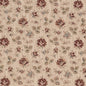 D4361 Floral Red & Burgundy Charlotte Fabrics Tapestry,Woven Patterns