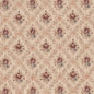 D4362 Abstract & Geometric,Diamonds,Floral Primrose Red & Burgundy Charlotte Fabrics