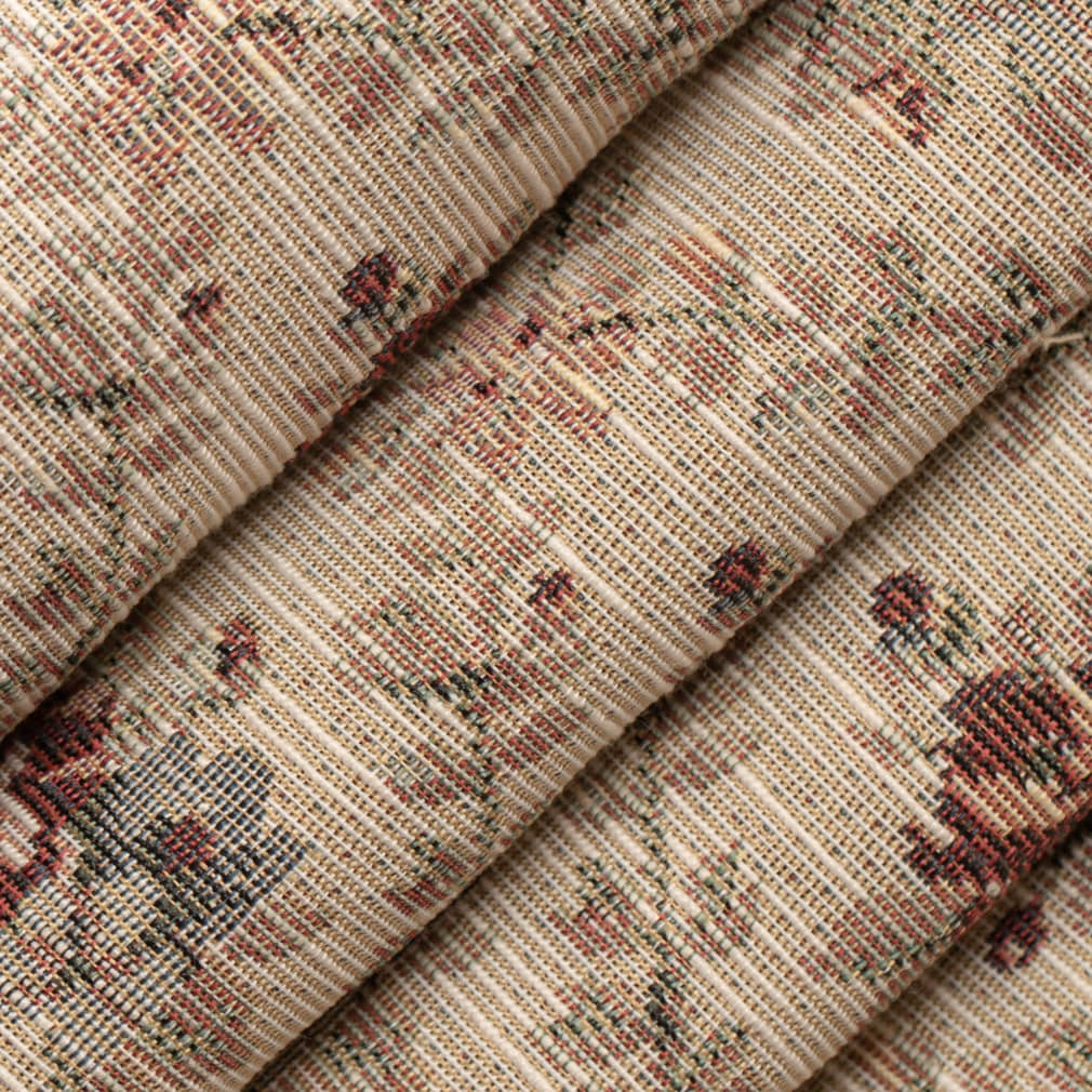 D4362 Abstract & Geometric,Diamonds,Floral Primrose Red & Burgundy Charlotte Fabrics