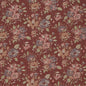 D4385 Floral Persimmon Orange & Rust,Red & Burgundy Charlotte Fabrics