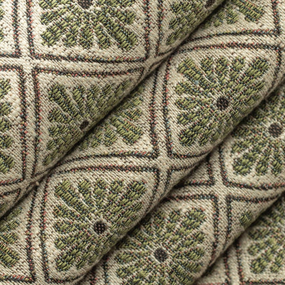 D4388 Abstract & Geometric,Diamonds Aloe Green Charlotte Fabrics