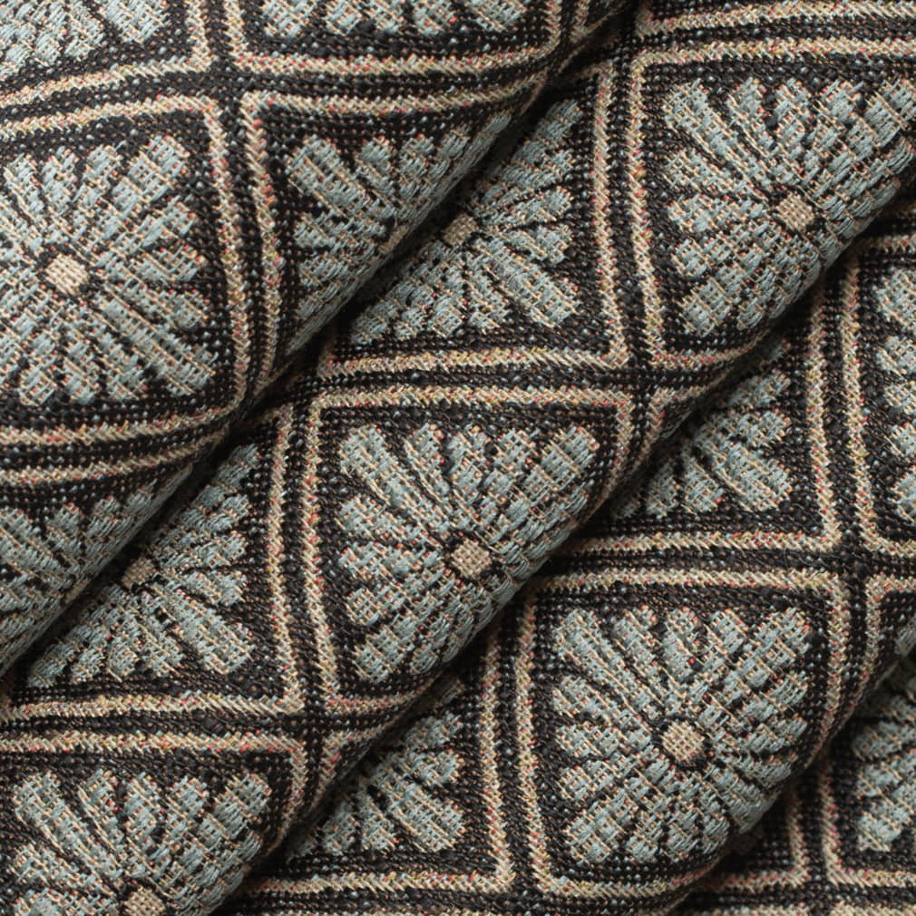 D4394 Abstract & Geometric,Diamonds Midnight Sky Blue Charlotte Fabrics