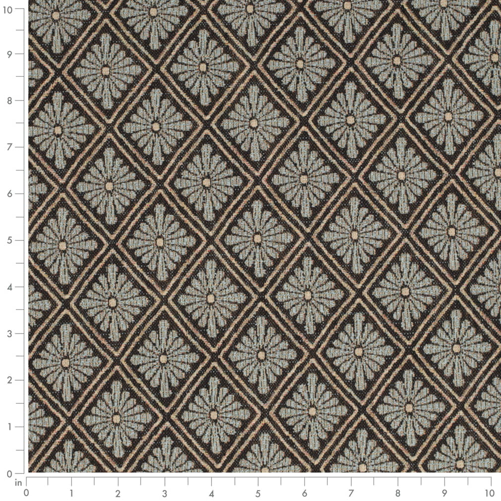 D4394 Abstract & Geometric,Diamonds Midnight Sky Blue Charlotte Fabrics