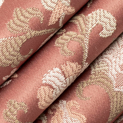 D4407 Floral Eve Coral Coral & Peach,Pink Charlotte Fabrics