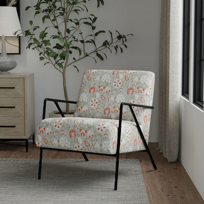 D4408 Floral Eve Aqua Aqua & Teal Charlotte Fabrics