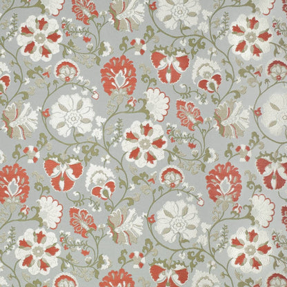 D4408 Floral Eve Aqua Aqua & Teal Charlotte Fabrics