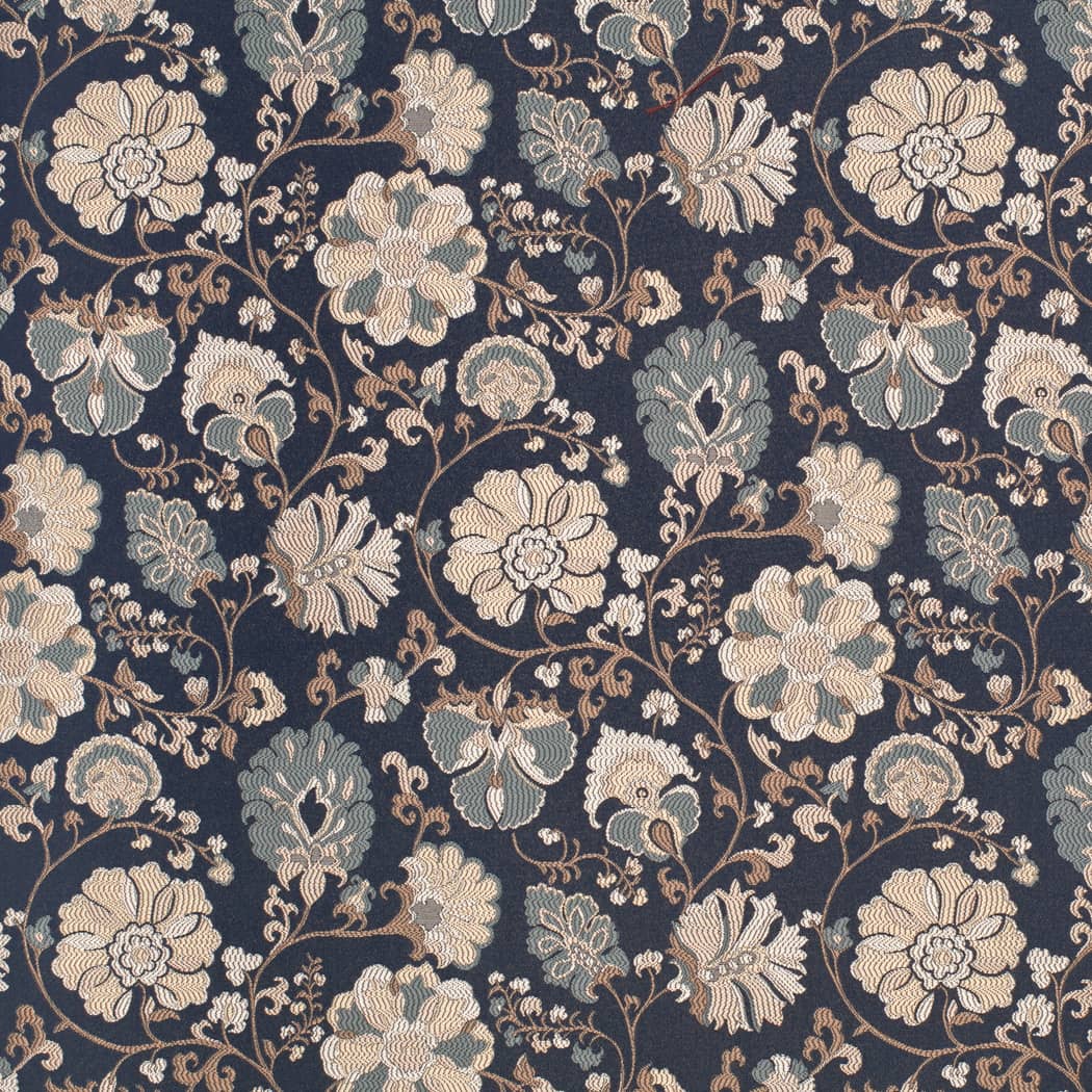 D4411 Floral Eve Navy Blue Charlotte Fabrics
