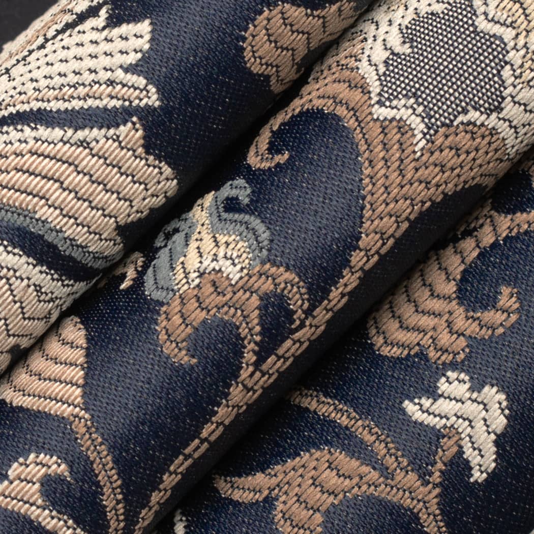 D4411 Floral Eve Navy Blue Charlotte Fabrics