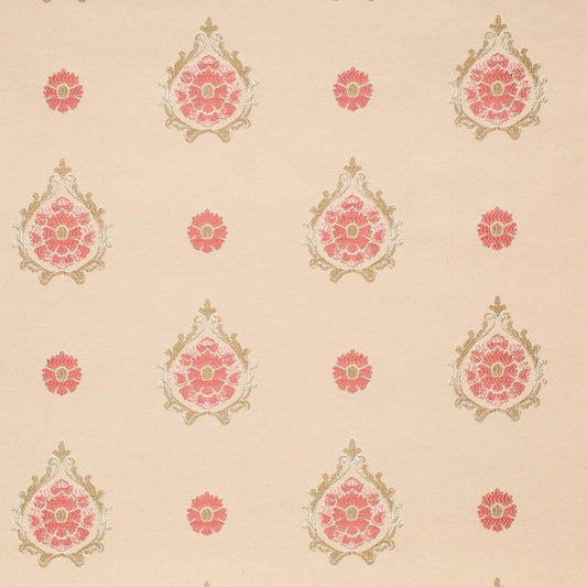 D4412 Abstract & Geometric Coral & Peach,Pink Charlotte Fabrics Woven Patterns