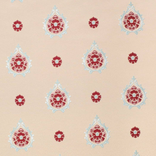 D4413 Abstract & Geometric Red & Burgundy Charlotte Fabrics Woven Patterns