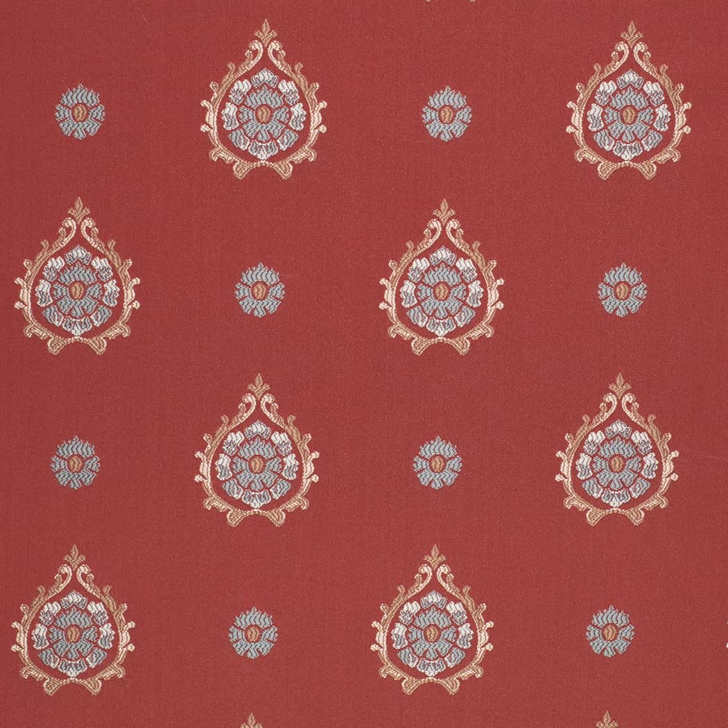 D4416 Abstract & Geometric Aurora Garnet Red & Burgundy Charlotte Fabrics