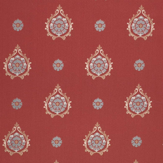 D4416 Abstract & Geometric Aurora Garnet Red & Burgundy Charlotte Fabrics