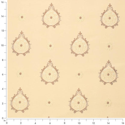 D4417 Abstract & Geometric Aurora Oyster Beige & Taupe Charlotte Fabrics