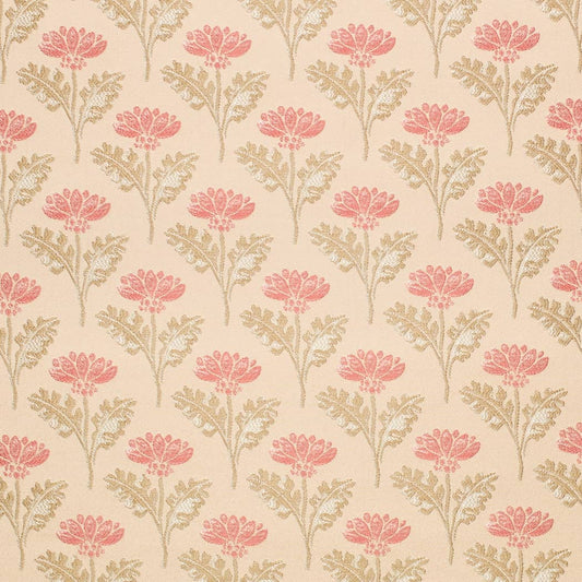 D4419 Floral Grace Coral Coral & Peach,Pink Charlotte Fabrics