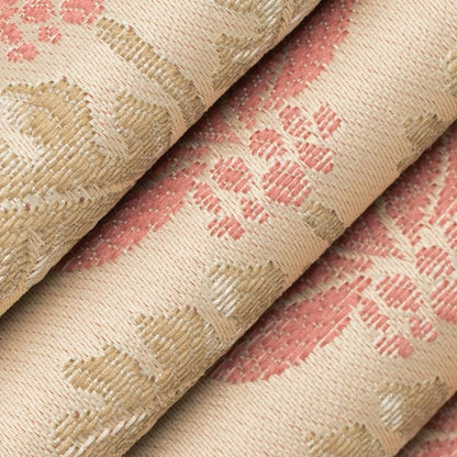 D4419 Floral Grace Coral Coral & Peach,Pink Charlotte Fabrics