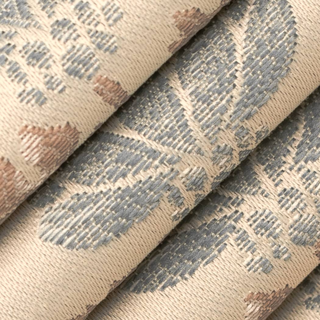 D4421 Floral Grace Chambray Blue Charlotte Fabrics